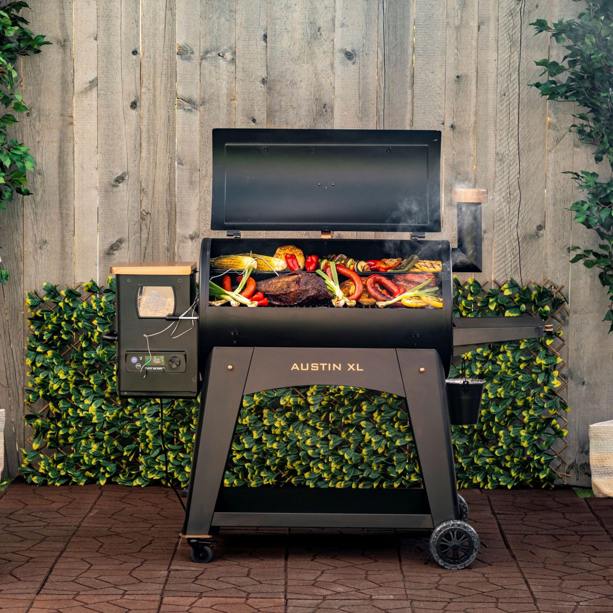 PIT BOSS Pelletgrill Austin XL Onyx Edition, Holzpellet Smoker, 6503 cm² Grillfläche, BBQ, Direktgrillen