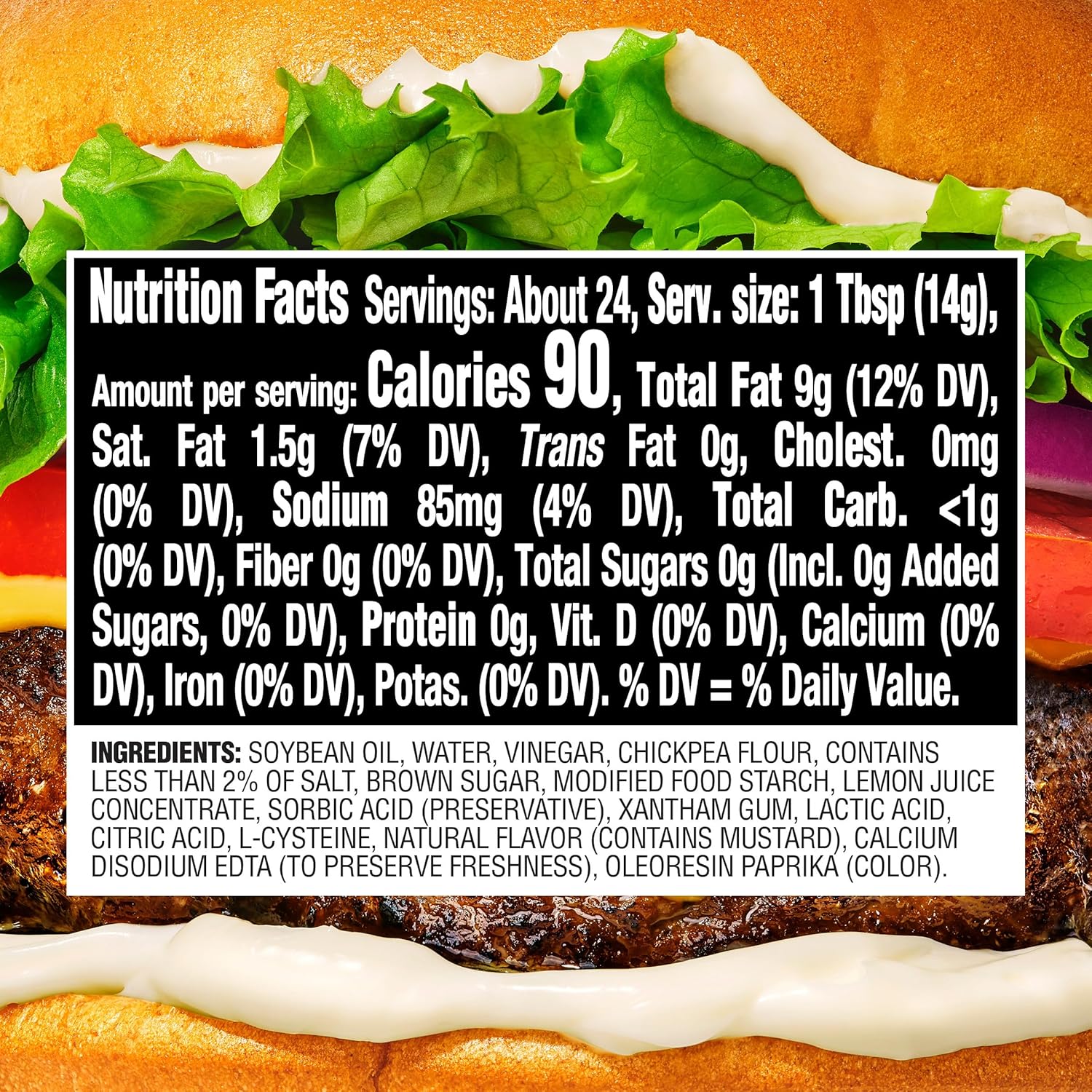 NotMayo Plant-Based Vegan Mayo, Dring and Spread, Squeeze Bottle