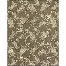 Gertmenian Indoor/Outdoor Kona Coast by Reyn Spooner Runner Rug - 2x6 Runner, Stain & UV Resistant, Ideal for Deck, Patio, Poolside Rooms - Hawaii Abstract Tile, Red, 46667