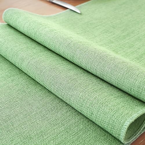 Miniatura 4 de Laolitou Camino de mesa rústico con borlas, decoración de mesa de lino y algodón para fiestas de vacaciones, caminos de mesa de granja, decoraciones