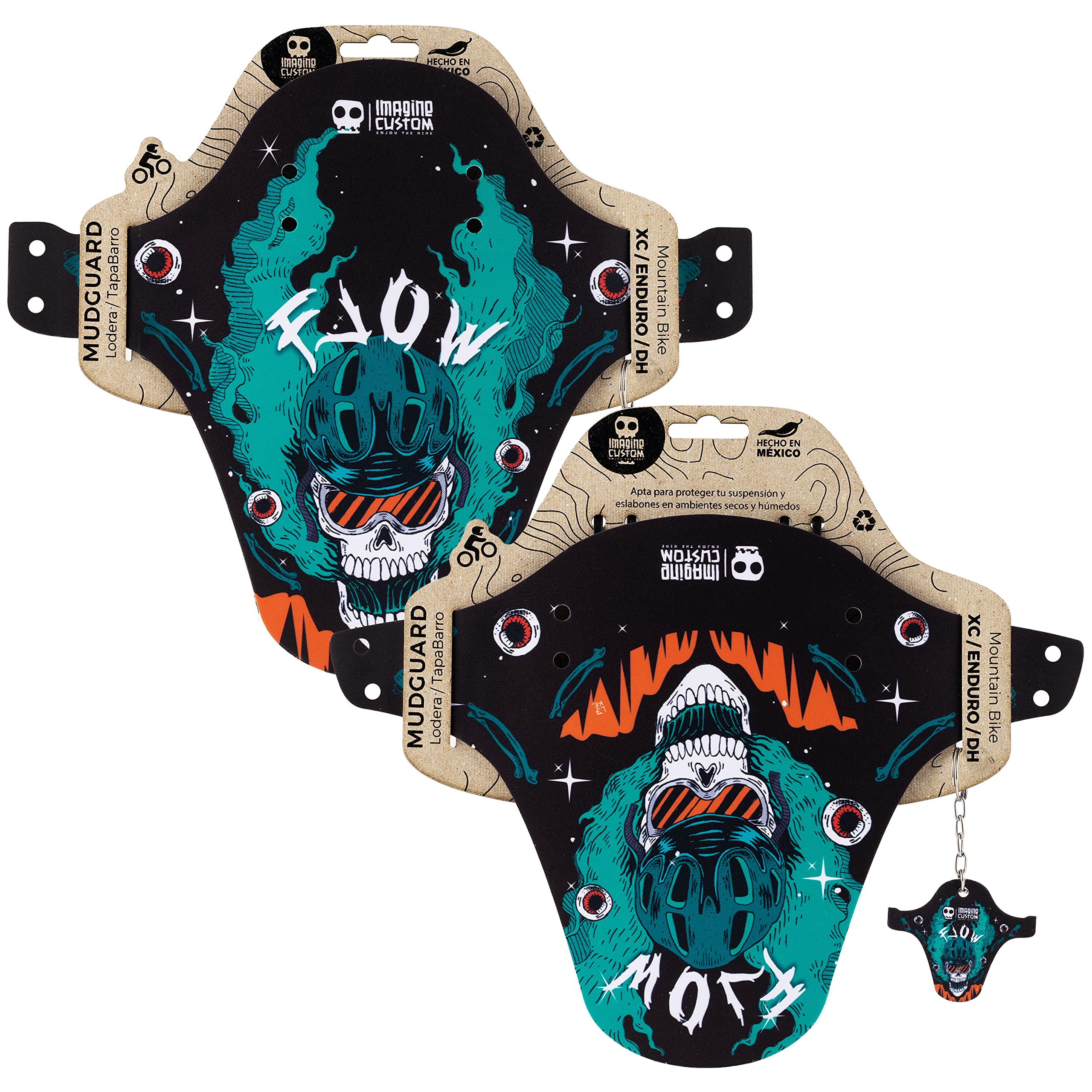 Front and Rear Mudguard,Bike Fender,Bycicle Fender MTB Enduro Flow