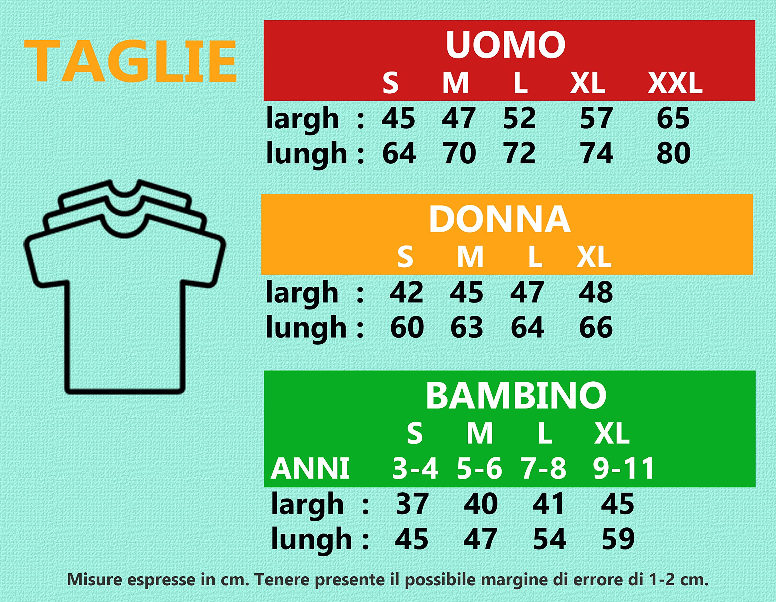 Overthetee Set Magliette Famiglia Personalizzate con Nome, 4 Capi T Shirt e Body Neonato Tema Animali, Coordinati Genitori e Figli in Cotone