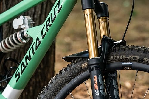 Miniatura 5 de Portland Design Works  Guardabarros Horquilla Suspensión Origami, Topo Negro