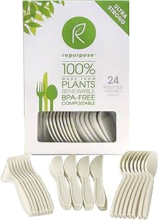 Repurpose Compostable Assorted Utensils, Old Brand, Discontinued