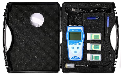 Apera Instruments Premium Series EC8500 Portable Handheld Conductivity Meter Kit
