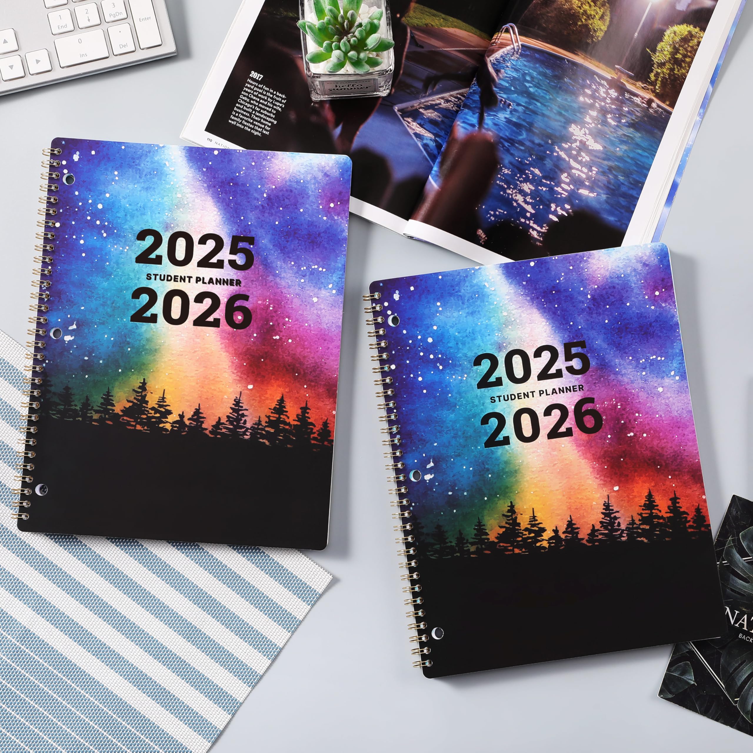 Student Planner 2025-2026 - School Planner 2025-2026, Aug. 2025 - Jun. 2026, 8.5" x 11", Monthly and Weekly Calendar for Middle or High School - Image 2