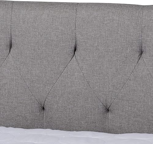 Miniatura 9 de Baxton Studio Sofá cama, doble, gris claro