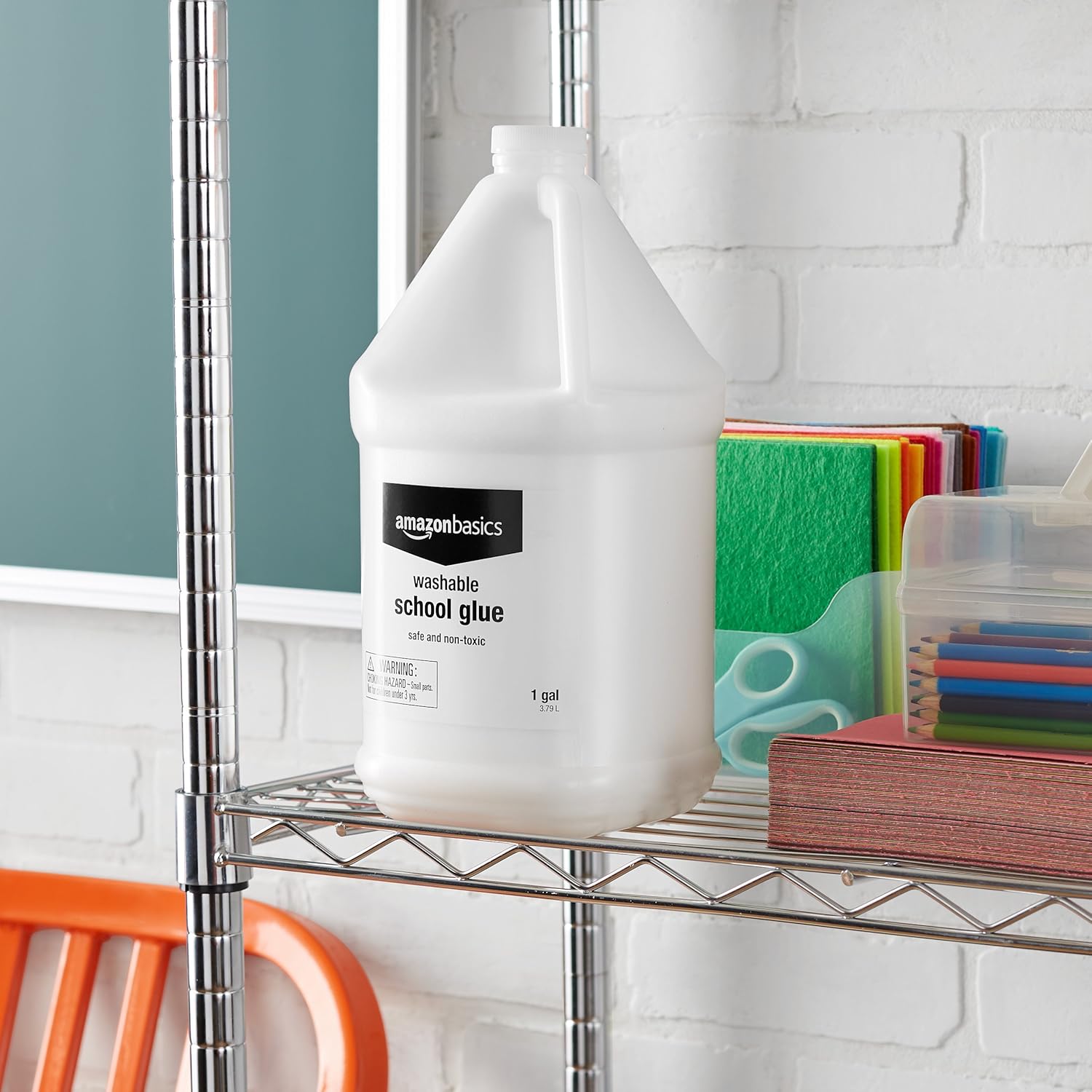 Amazon Basics White Glue, 1 Gallon - Image 5