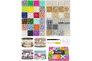 Velavior 7500 Piece Evil Eue Bracelet Making Kit