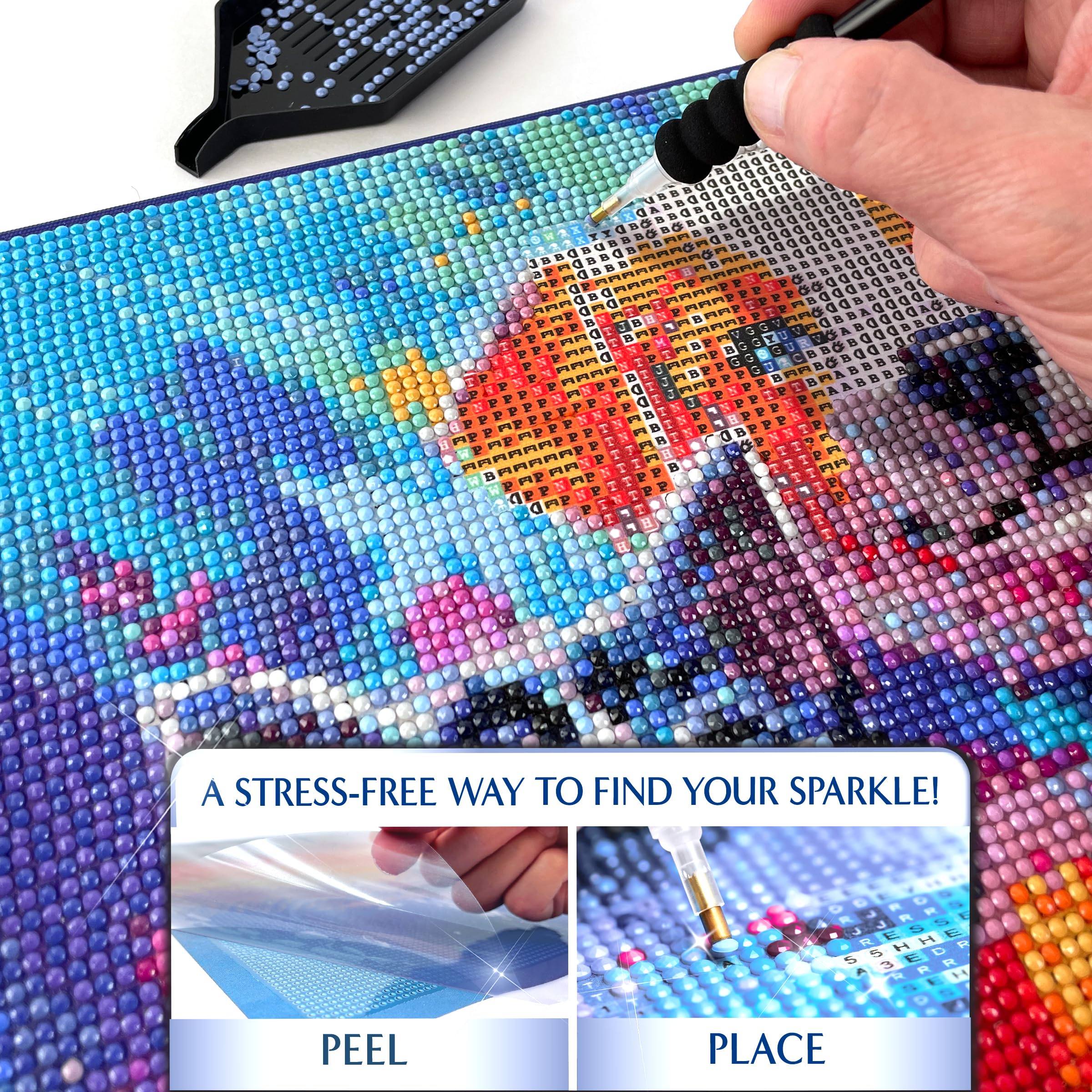 Amazon.com: ArtSkills Diamond Art Kit, Diamond Painting on Framed