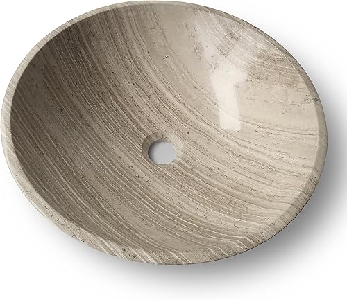 Miniatura 3 de VS430RTOB Turquía Tigre Onyx Color Amarillo Piedra Natural Recipiente Lavabos Baño