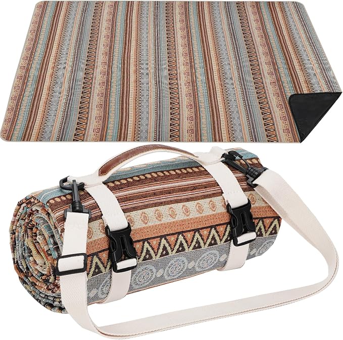 Waterproof Picnic Blanket | Camping & Beach Mat | Sand Free
