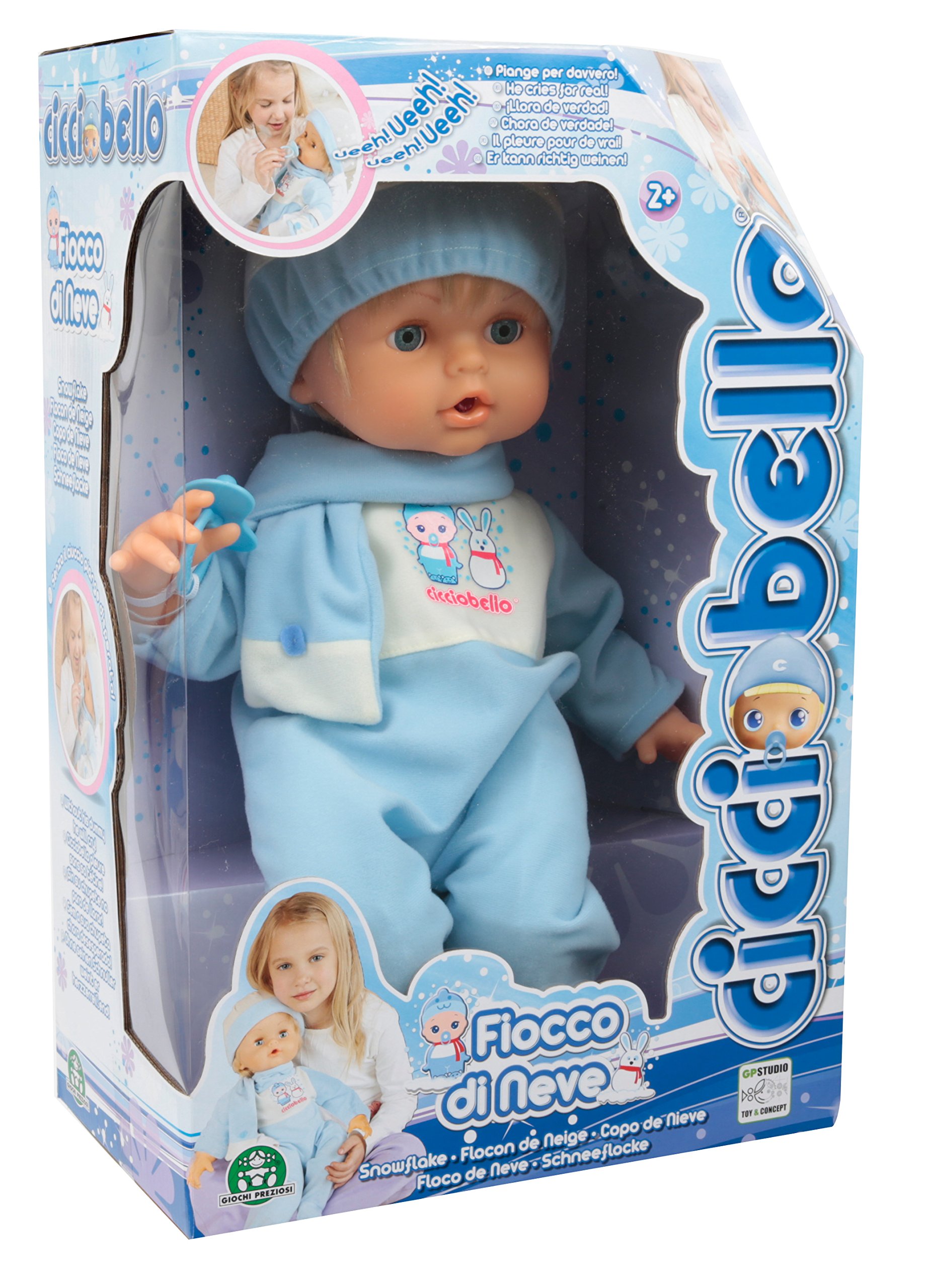 Amazon.com: Juegos Preziosi 70181441 Ciccio Bello Snowflake