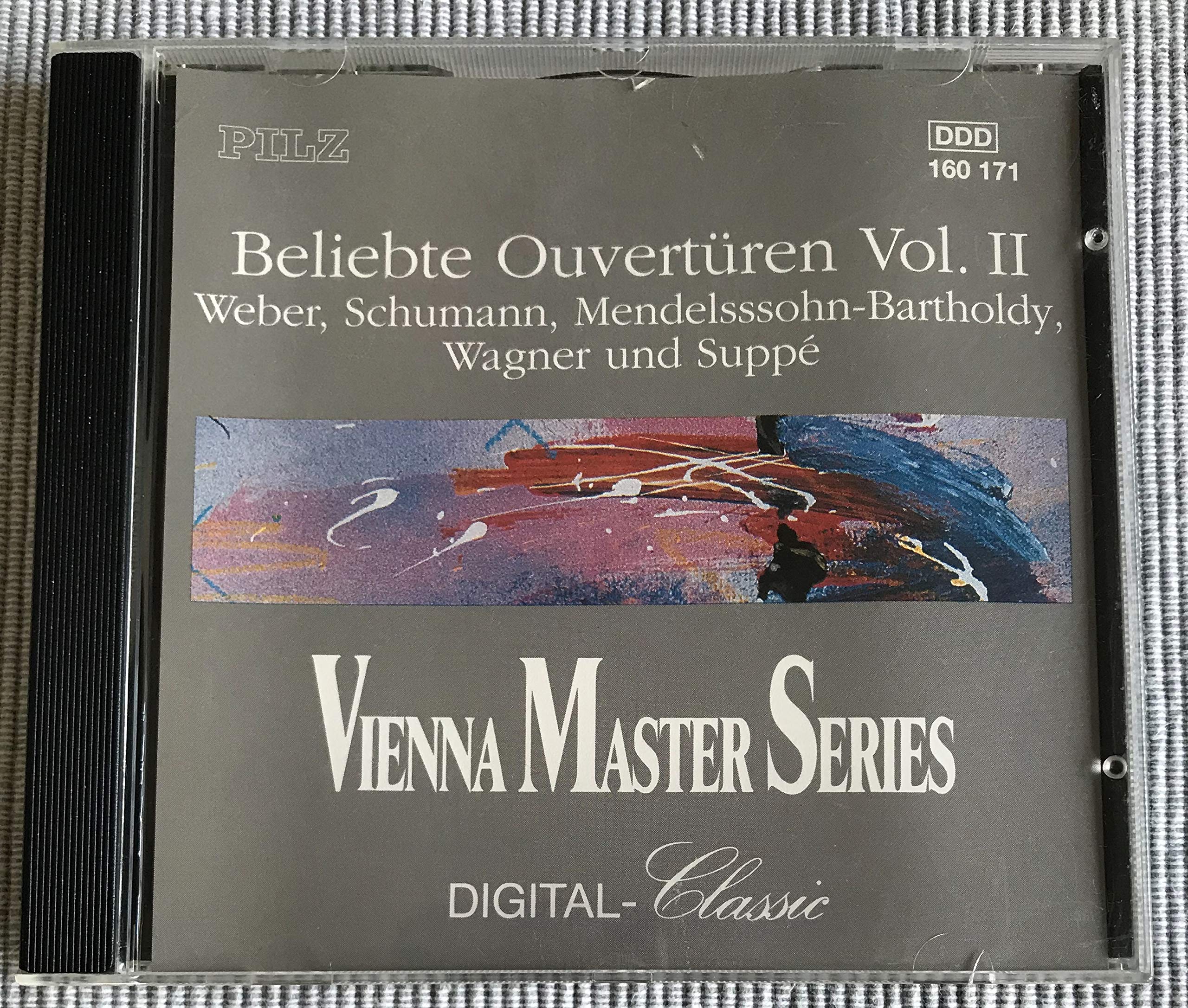 Popular Overtures 2 [Audio CD] Scholz; Sdph; Weber and Wagner