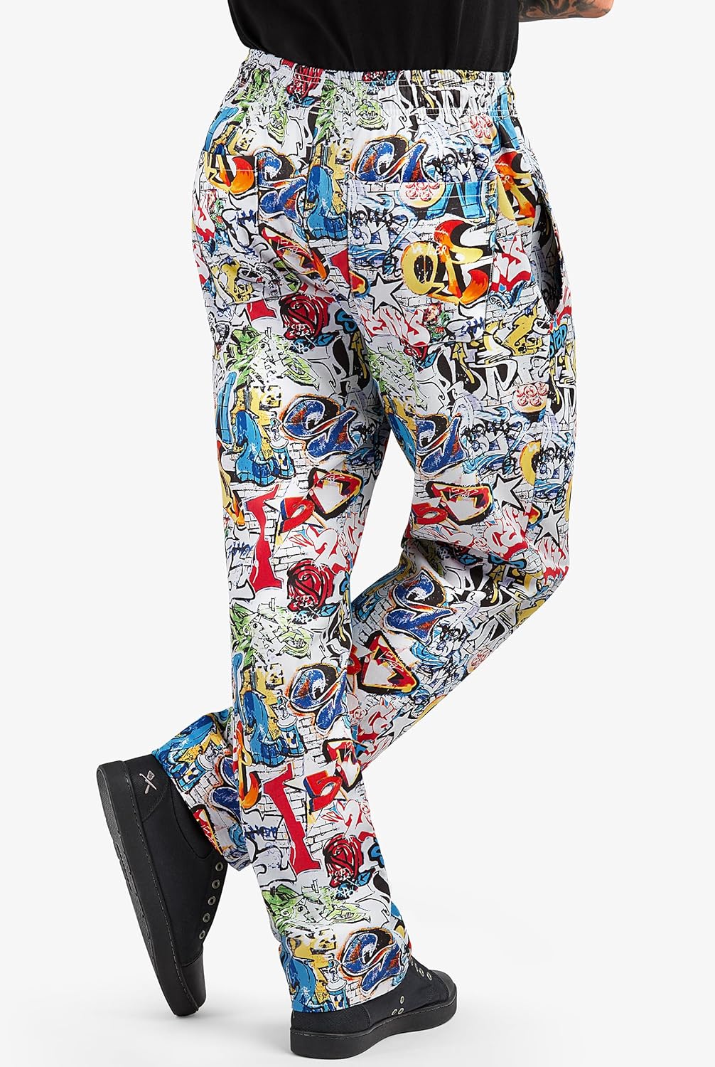 UA Chef Men's Graffiti Print Chef Pants - Kitchen Workwear