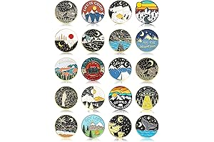 Nature's Embrace: 20 Outdoor Pins to Adorn Your Backpack