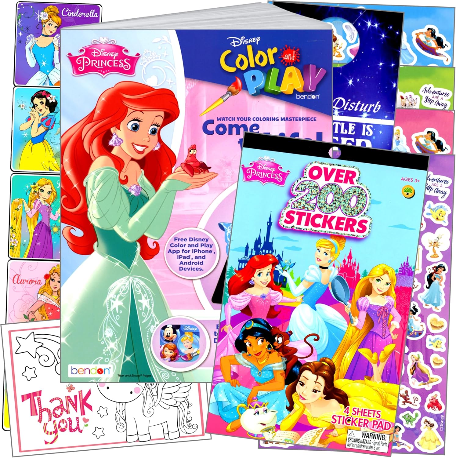 Bendon Avengers Coloring Book Set with Avengers Stickers, Coloring Pages, Reward Sticker Set, and Superhero Door Hanger (Avengers Classic)