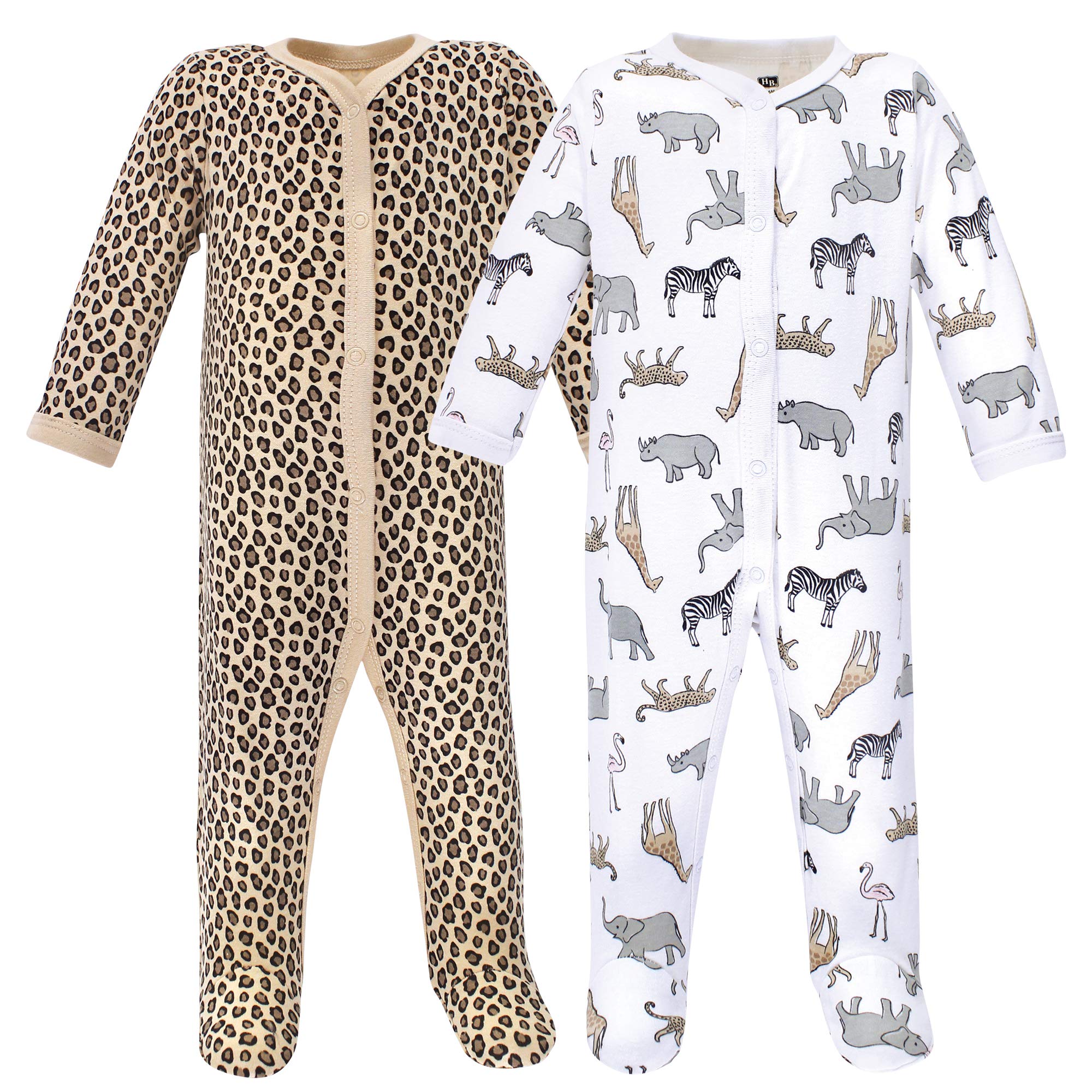 Hudson Baby Unisex Baby Cotton Sleep and Play