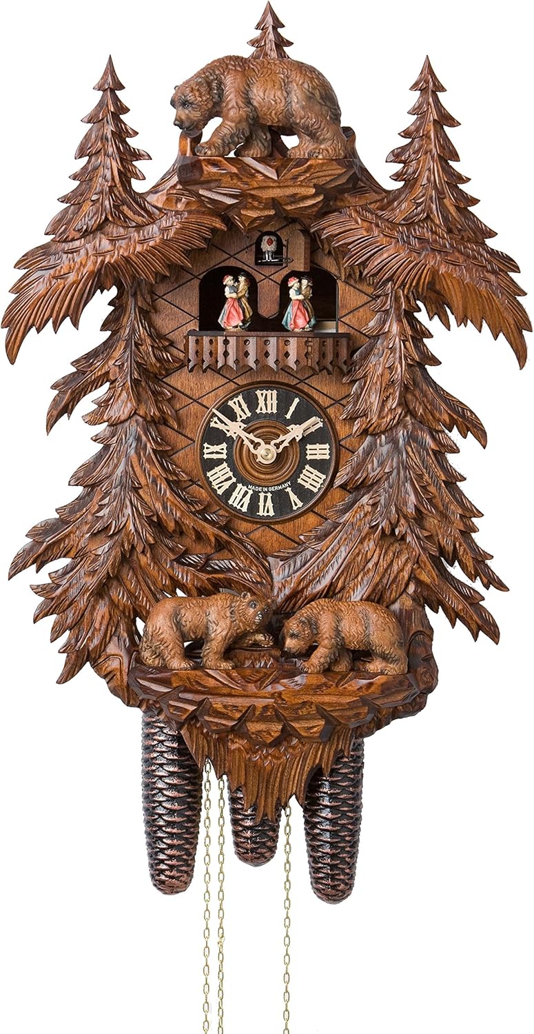 Cuckoo Clock Bears in The Forest HO 86709/5Tko