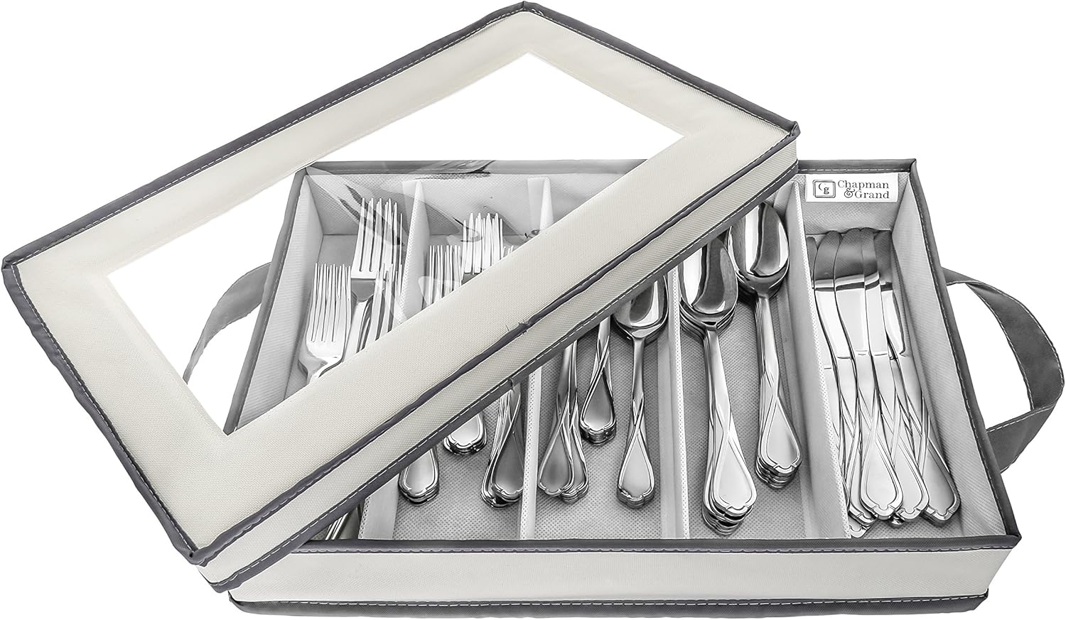 Chapman & Grand Flatware Storage Chest with Lid for