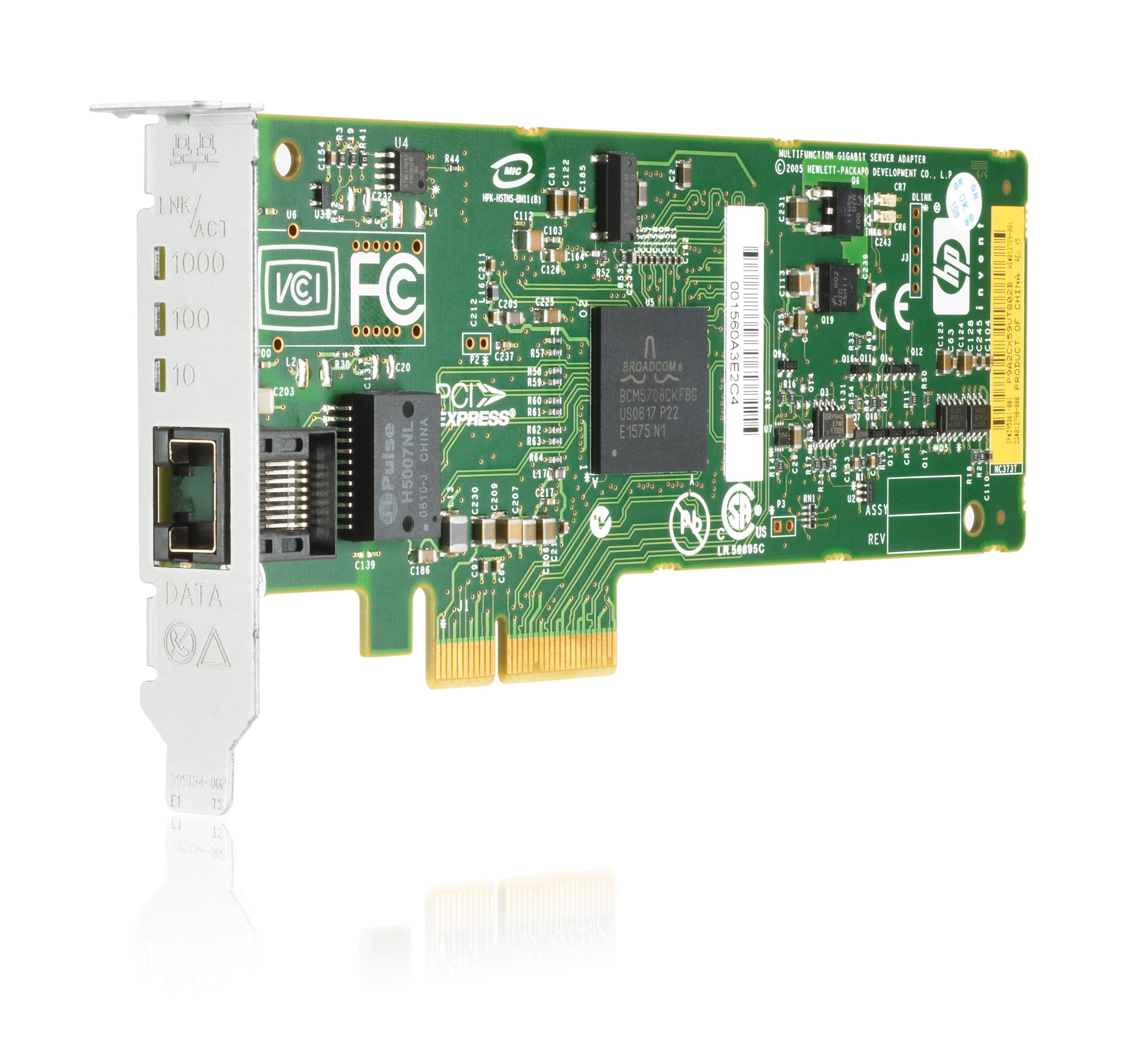 Módem HP 394791-B21 NC373T tarjeta de red interna PCI para servidor 2