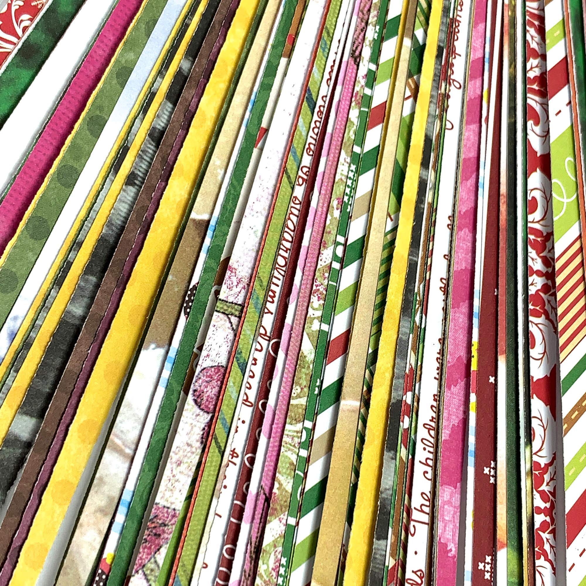 Paper Bead Strips 100 Half Inch Beading Strips for Making Paper Beads