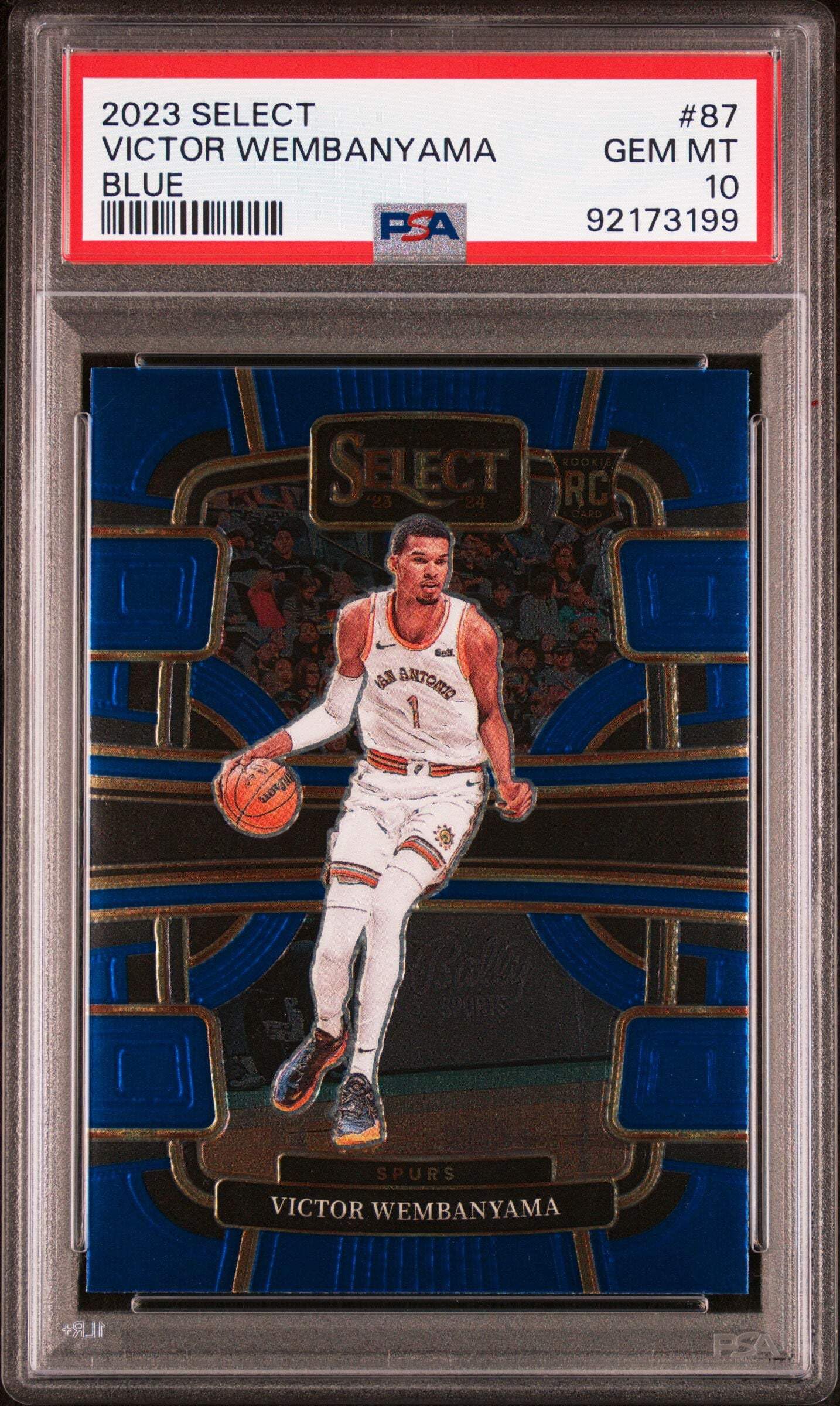 Amazon.com: Graded 2023 Panini Select Victor Wembanyama #87 Amazon.com: Graded 2023 Panini Select Victor Wembanyama #87