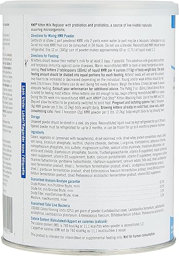 Miniatura 4 de Reemplazo de leche para gatitos de KMR, Polvo, 12 onza