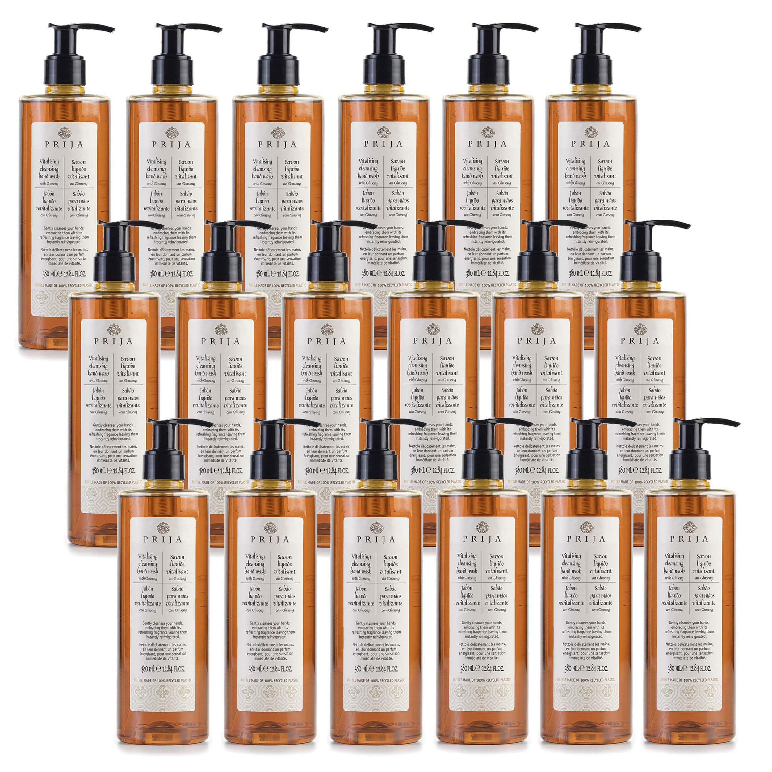 thehotelery.de Prija Flüssigseife mit Ginseng 380ml Flaschen, vitalisierend Seife, Wellness Spa Hotel Italien Luxus Hotelkosmetik italienische Handseife (18)