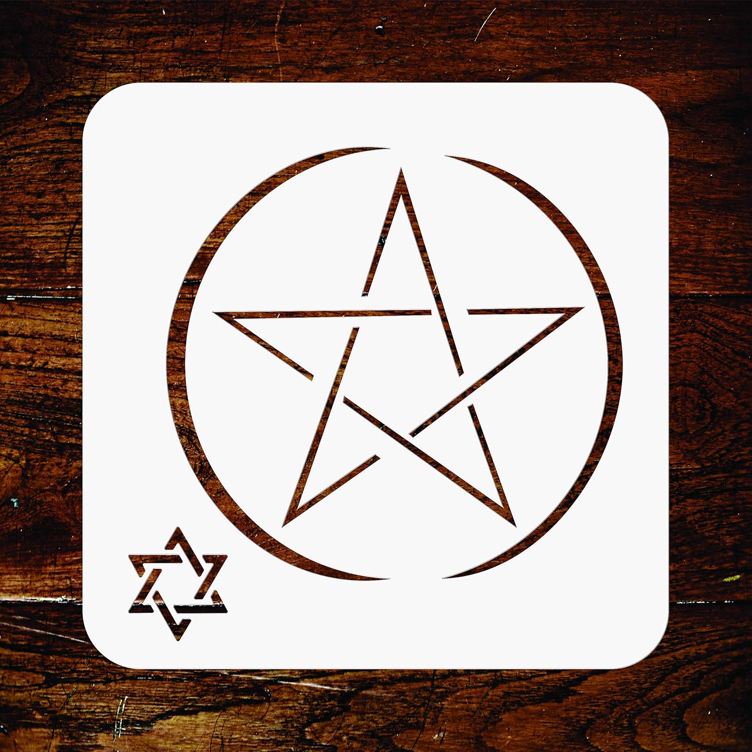 Stencils for Walls Star of David Stencil, 3.25 x 3.25