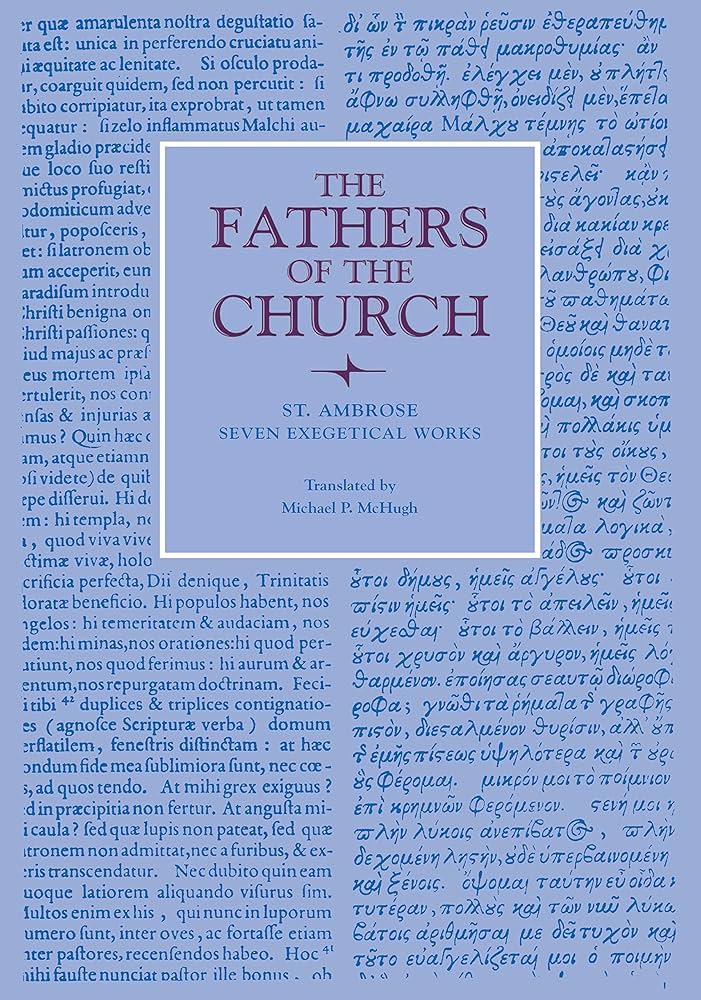 超レア エラー洋書　the fathers of the church ST Seven Exegetical Works (Fathers of the Church Patristic