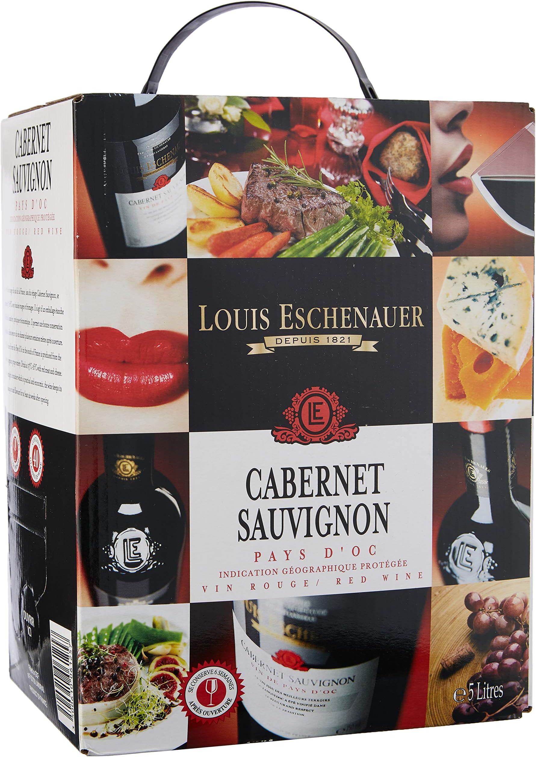 Louis Eschenauer Cabernet Sauvignon 5L (Bag in Box)