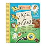Outdoor Explorers: Take A Hike Field Journal Activity Nature Book with Stickers for Adventurous Kids, Ages 5 and up