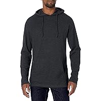 Amazon Essentials Felpa con Cappuccio Pullover Termica in Tessuto a Ringrossi a Maniche