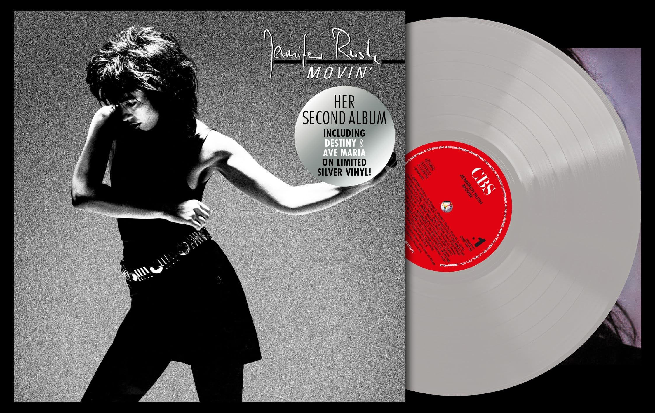 Movin' (limited silver vinyl edition)