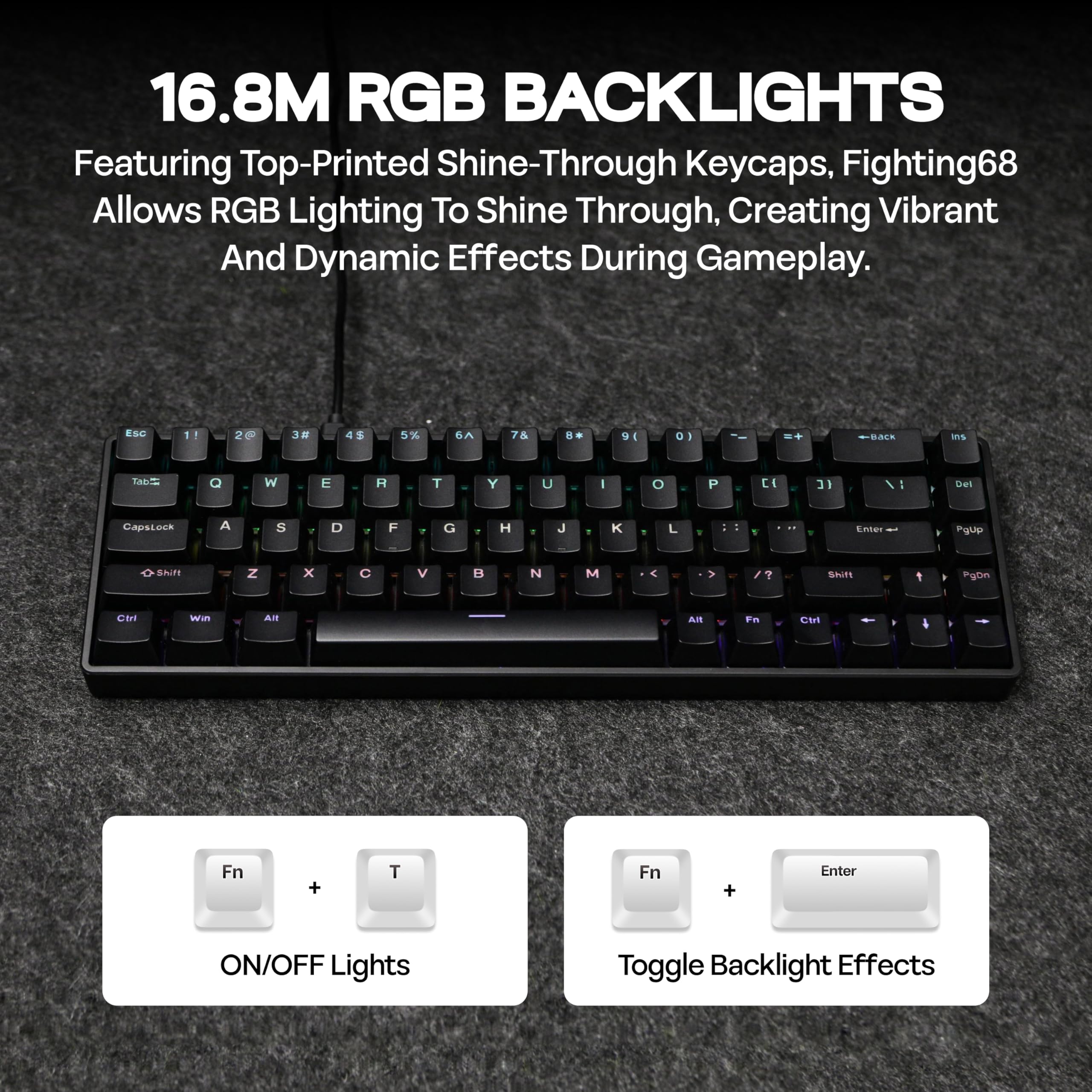 Amazon.com: MechLands VTER Fighting68 HE Magnetic Gaming