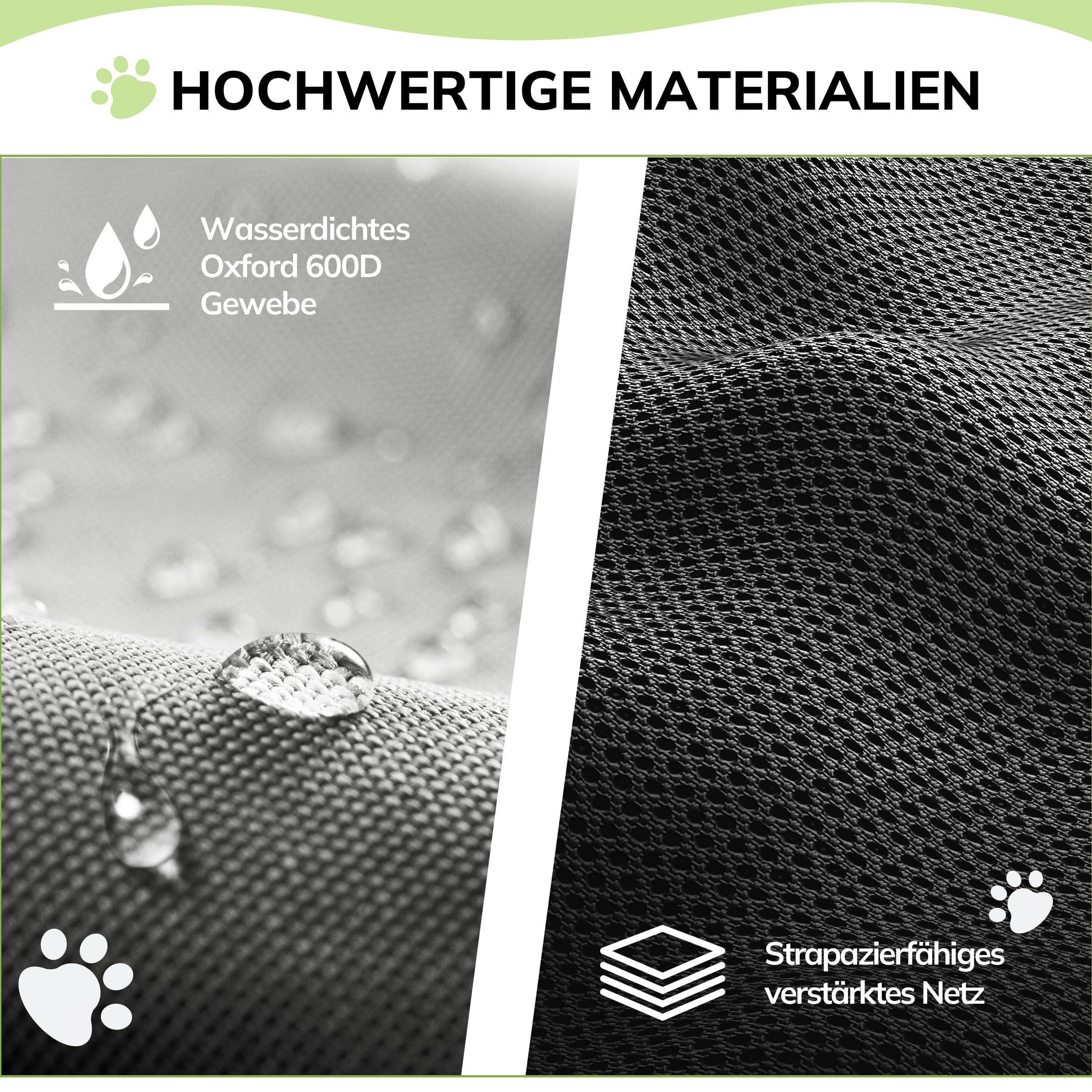 Morpilot Katzentransportbox für große Katzen und Welpen bis 7kg, Katzenbox Hundetasche mit Sicherheit Reißverschlüsse Faltbare Schale, Transportbox Katze Hunde für Der Gang zum Tierarzt Auto Fugzeug
