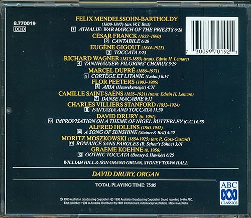 Miniatura 2 de Music for A Grand Organ