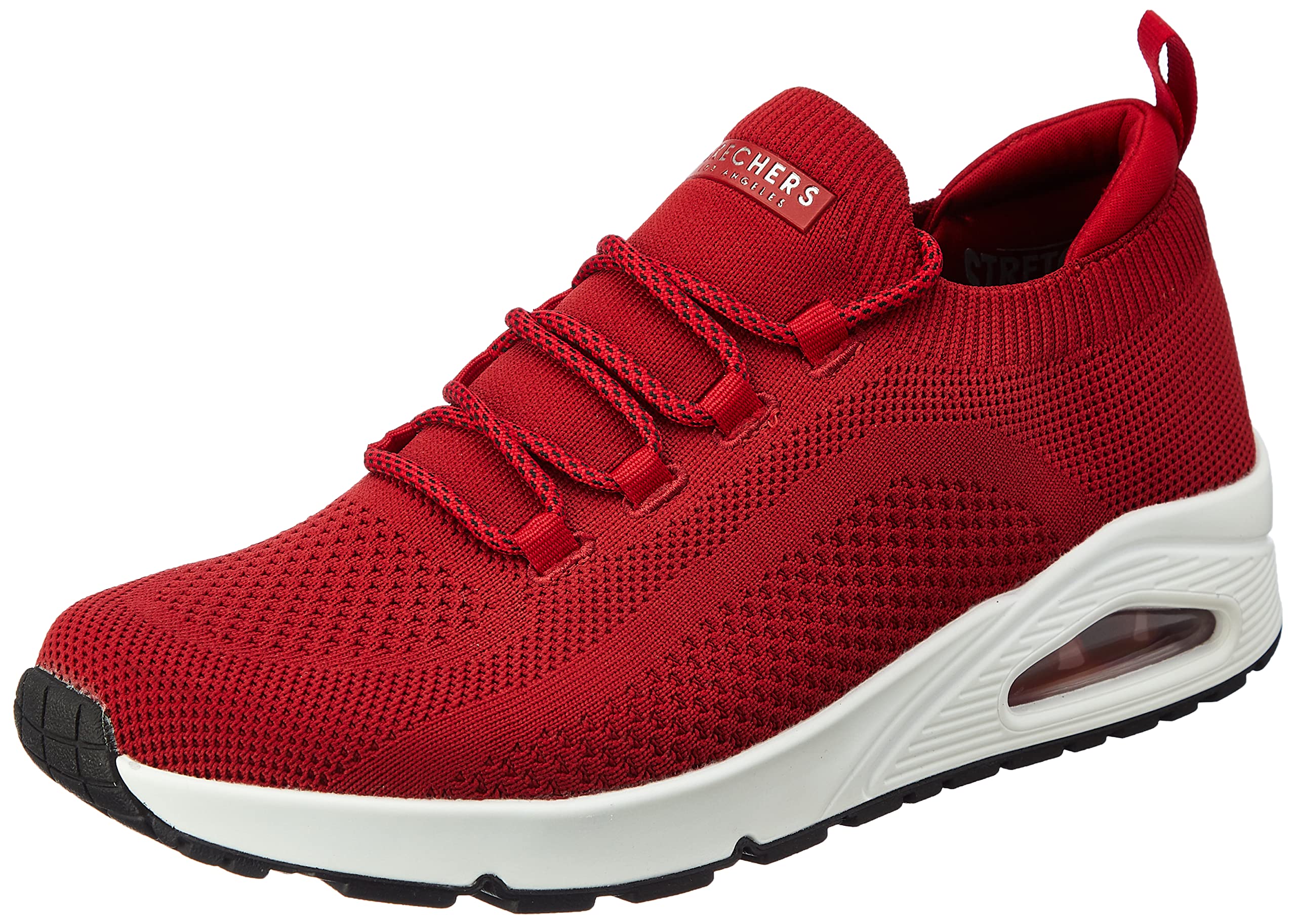 Skechers Mens UNO Red Casual Shoe - 10 UK (232348) (B0B4DJH7KX) Amazon Price History, Amazon Price Tracker