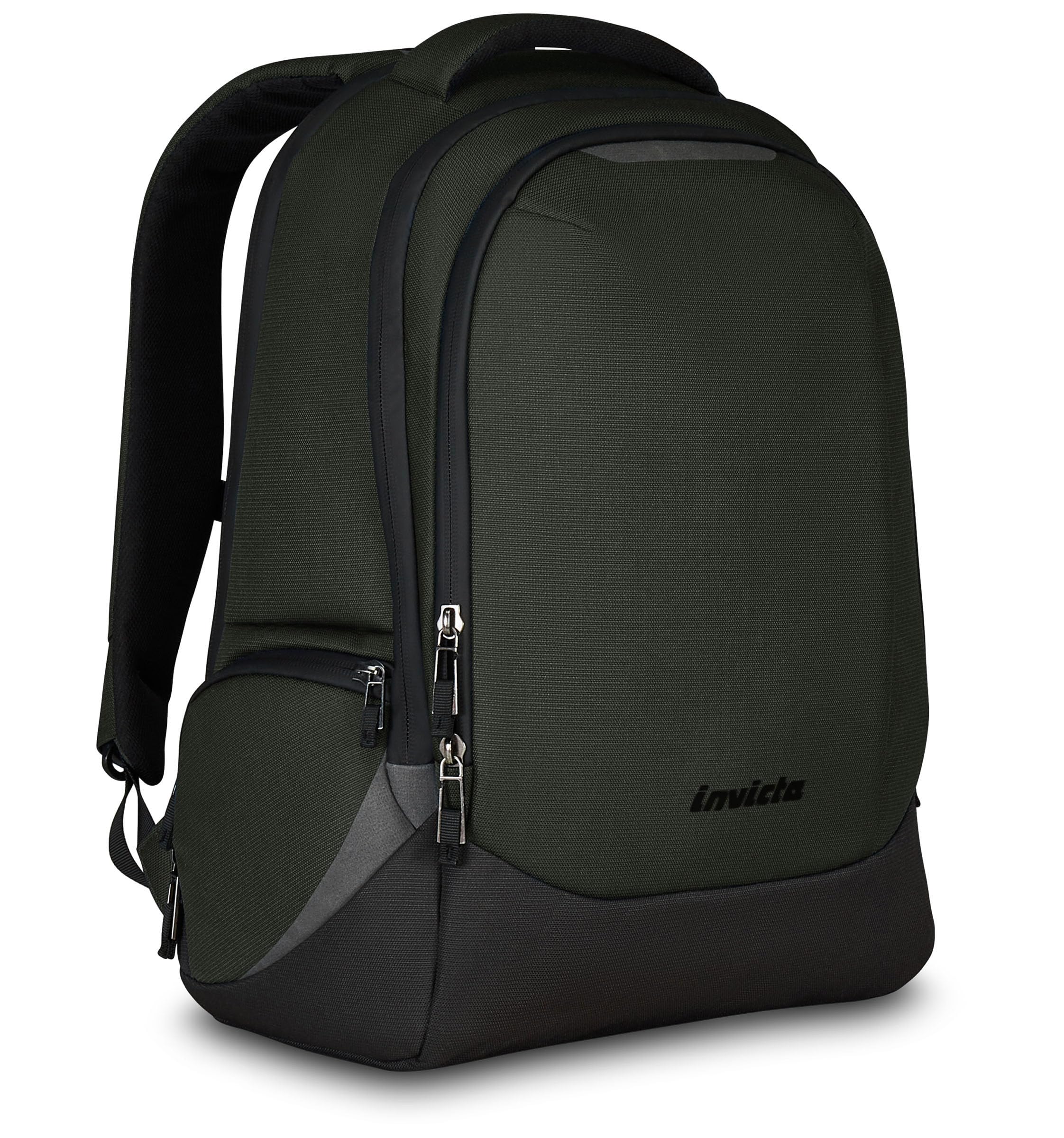 Invicta Zaino MATE M, Doppio Scomparto, Tasca porta laptop, Multifunzione, Per ragazzi e adulti, Ufficio, Tempo libero e viaggi