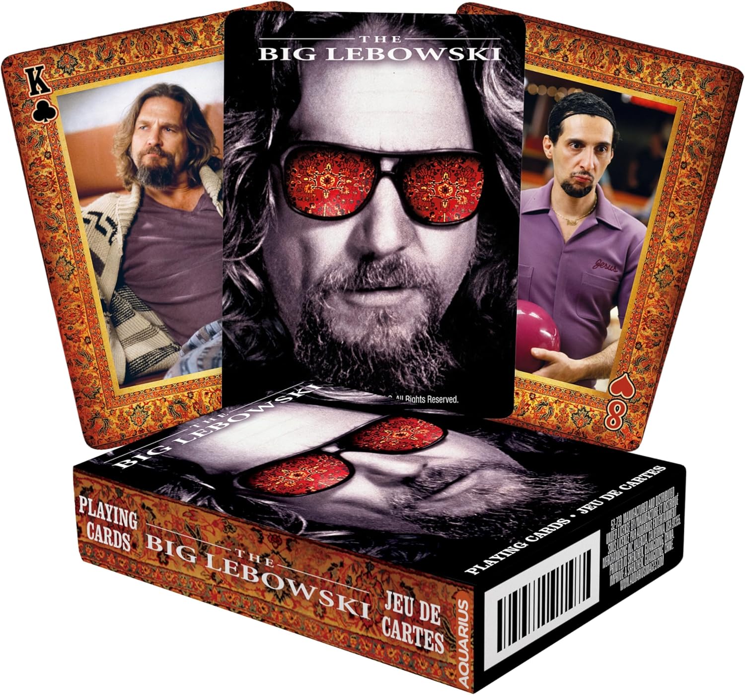 The Big Lebowski Playing Cards | 52 Card Deck + 2 Jokers