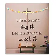 Honsny Cross Bracelets for Women Trendy 18K Gold Plated Bracelet Christian Baptism Friendship Religious Easter Gifts for Valentine's Day Sister Best Friend Birthday Gifts for Women Bestie Jewelry