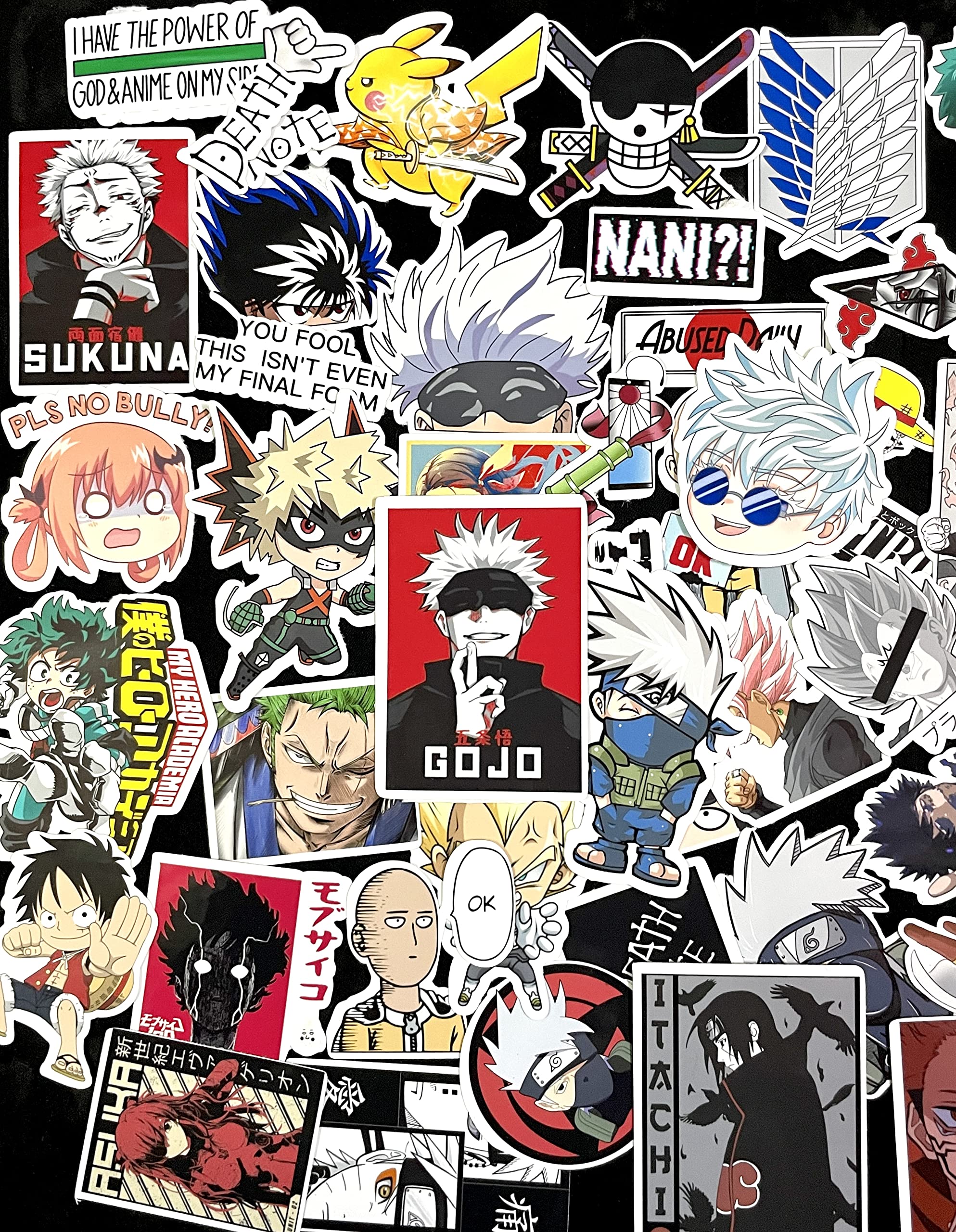 Pack of 50 Random Anime Aesthetic PVC Vinyl Fully Waterproof Stickers for Laptop/Mobile/Guitar/Mobile Case/Journal. (Pack of 50) (Laminated) (B0BTQ268KY) Amazon Price History, Amazon Price Tracker