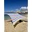 Neso Grande Portable Beach Tent Sun Shelter - Lightweight Beach Shade Canopy - Easy Setup for Family Outings - Patented Reinforced Corners - UPF 50+ - 7ft Tall, 9 x 9ft - Vintage Stripes
