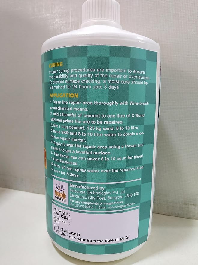 C'Bond SBR Rubber Polymer Latex, Old to New Concrete bonding Agent