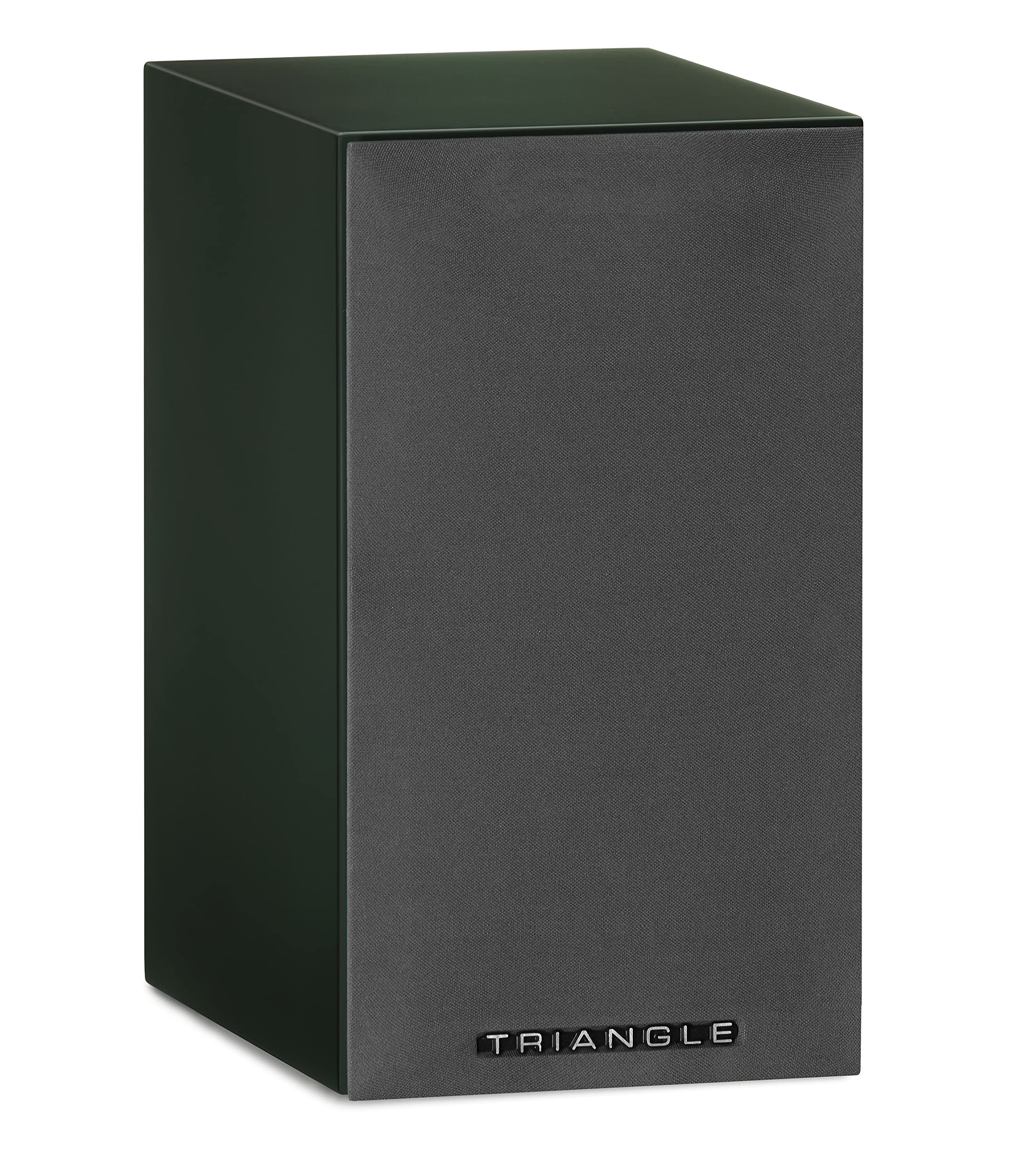 Triangle - Enceintes Actives LN01A - Enceintes Bibliothèque Bluetooth avec Amplificateur 2 x 50W - Audio HD - Entrées Phono/Platine Optique & Sortie Caisson -165 x 291 x 225 mm– Vert Anglais (Paire)