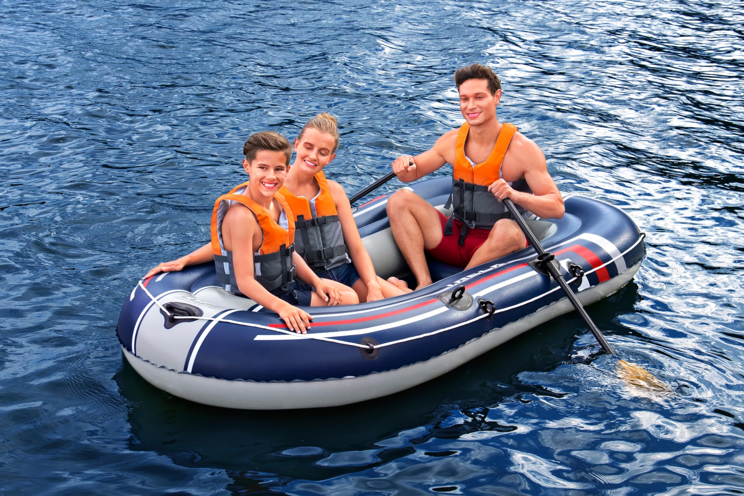 Bestway 61068-6 Gommone gonfiabile Treck, 2 persone