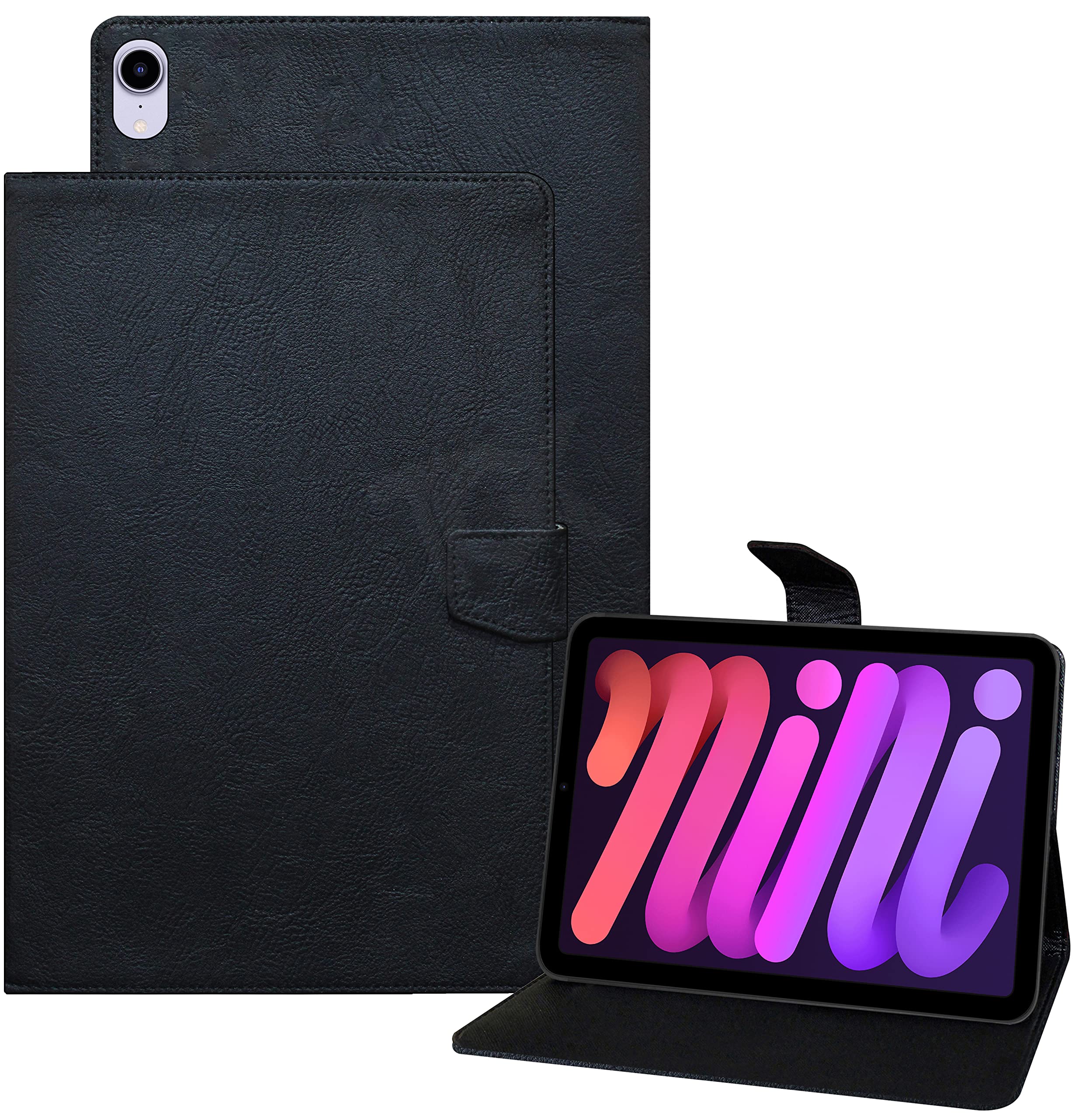 TGK Plain Design Leather Flip Cover for iPad Mini 6th Generation Case 8.3 Inch 2021 Black (B09J8VY91P) Amazon Price History, Amazon Price Tracker