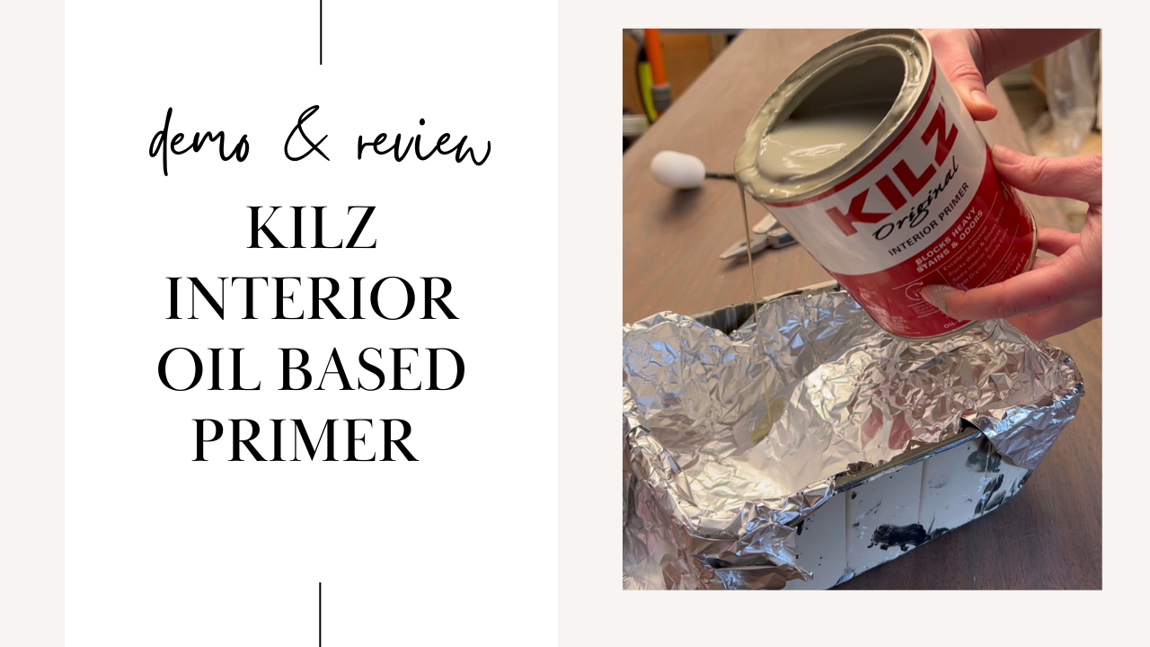Watch Demo and Review of KILZ Interior Oil Based Primer! on Amazon Live