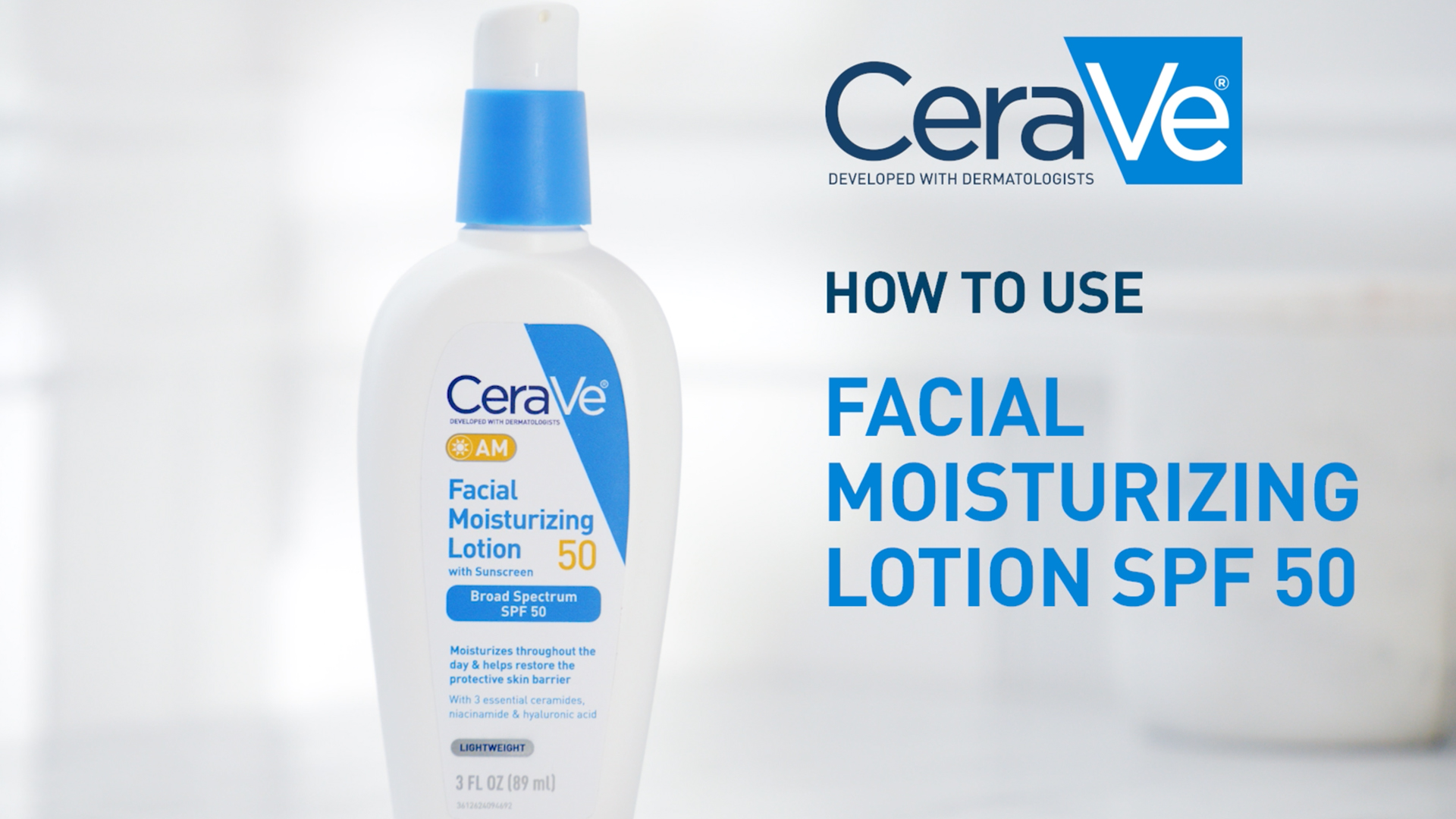 Amazon.com: CeraVe AM Facial Moisturizing Lotion SPF 50, Face